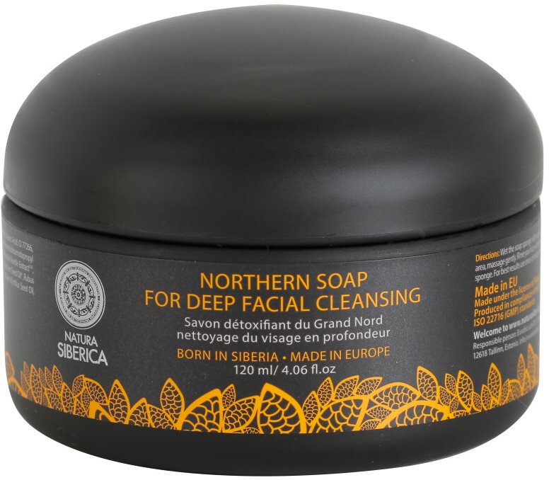 Natura Siberica Wild Herbs and Flowers Detox-Seife für das Gesicht für die Tiefenreinigung
