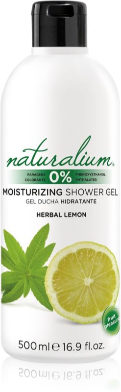 Naturalium Fruit Pleasure Herbal Lemon Moisturizing Shower Gel