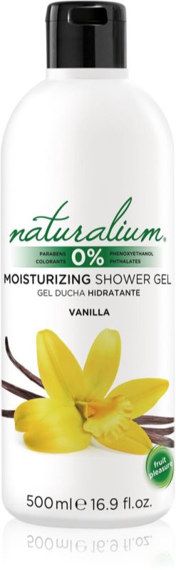 Naturalium Fruit Pleasure Vanilla vlažilen gel za prhanje