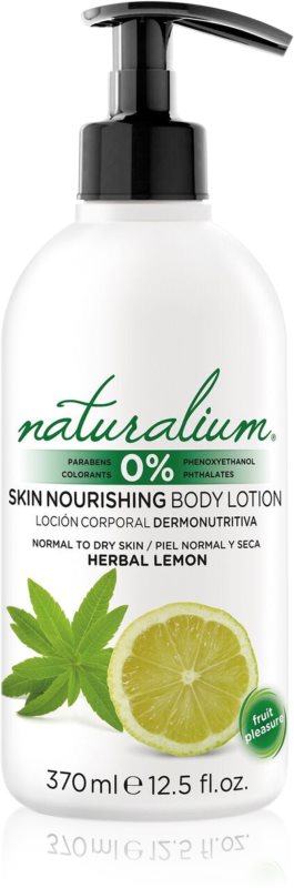 Naturalium Fruit Pleasure Herbal Lemon hranilni losjon za telo