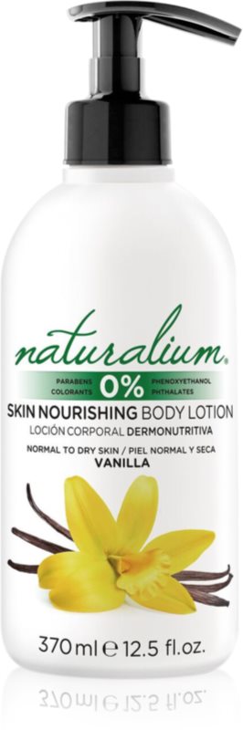Naturalium Fruit Pleasure Vanilla výživné telové mlieko