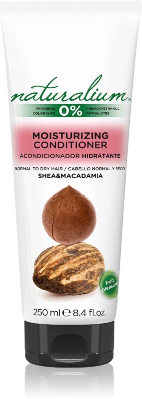 Naturalium Nuts Shea and Macadamia vlažilni in gladilni balzam za normalne do suhe lase