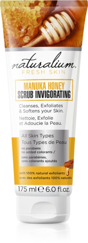 Naturalium Fresh Skin Manuka Honey Softening Body Scrub For All Types Of Skin