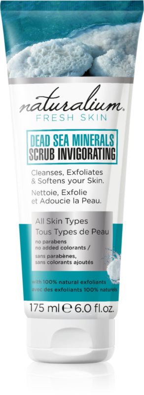Naturalium Fresh Skin Dead Sea Minerals Detoxifying Body Scrub