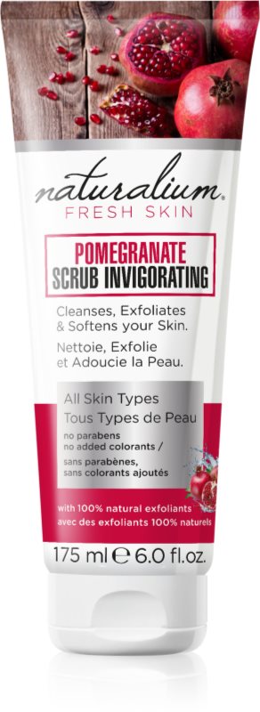 Naturalium Fresh Skin Pomegranate Resurfacing Body Scrub