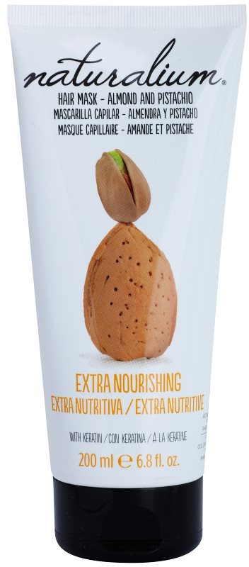 Naturalium Nuts Almond and Pistachio mascarilla nutritiva con queratina