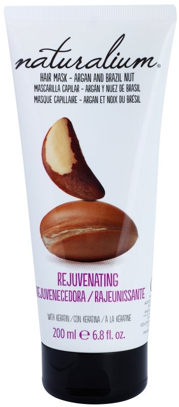 Naturalium Nuts Argan and Brazil Nut vlažilna maska za lase s keratinom