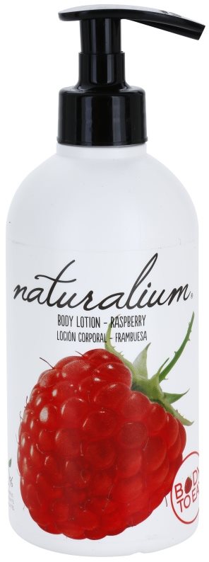 Naturalium Fruit Pleasure Raspberry поживне молочко для тіла