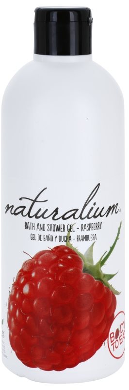 Naturalium Fruit Pleasure Raspberry gel de ducha nutritivo