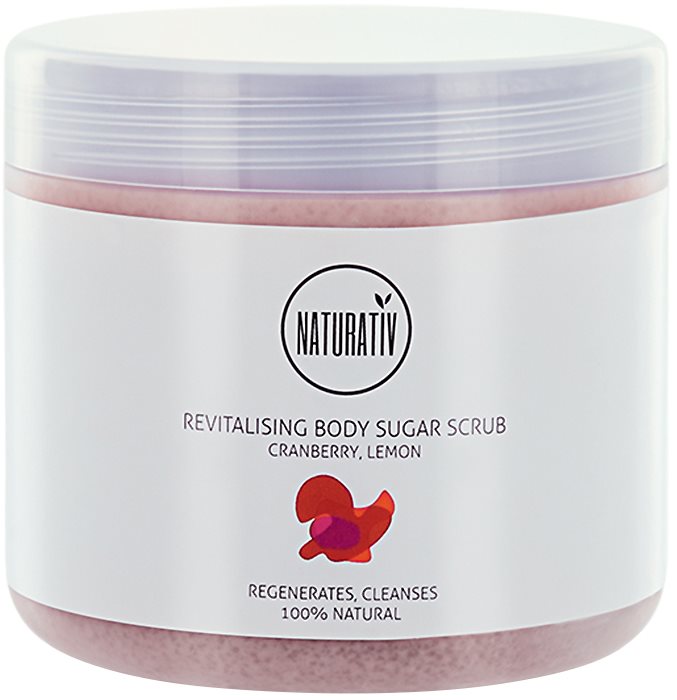 Naturativ Body Care Revitalising exfoliant din zahar pentru corp