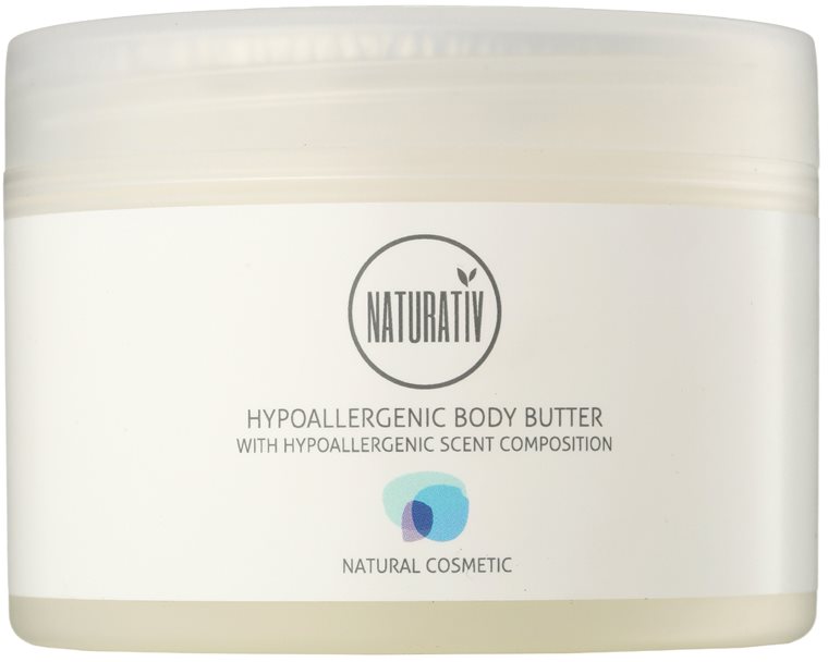 Naturativ Body Care Hypoallergenic maslo za telo z vlažilnim in pomirjajočim učinkom za suho do zelo suho kožo