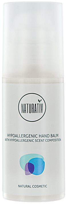 Naturativ Body Care Hypoallergenic pflegendes Balsam für die Hände für trockene und sehr trockene Haut