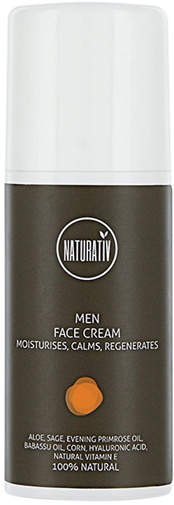 Naturativ Men regenerierende Creme mit feuchtigkeitsspendender Wirkung
