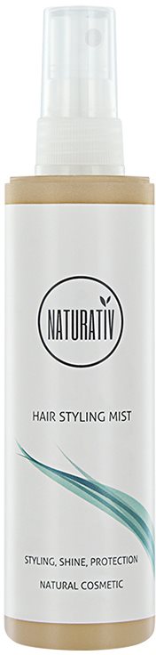 Naturativ Hair Care Shine&Protection meglica za gladitev in enostavno oblikovanje las