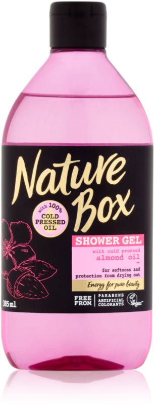 Nature Box Almond mehčalni gel za prhanje proti izsuševanju kože