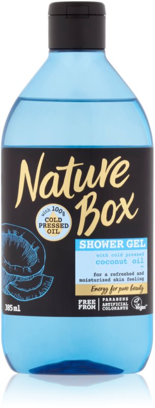 Nature Box Coconut osvežujoč gel za prhanje z vlažilnim učinkom