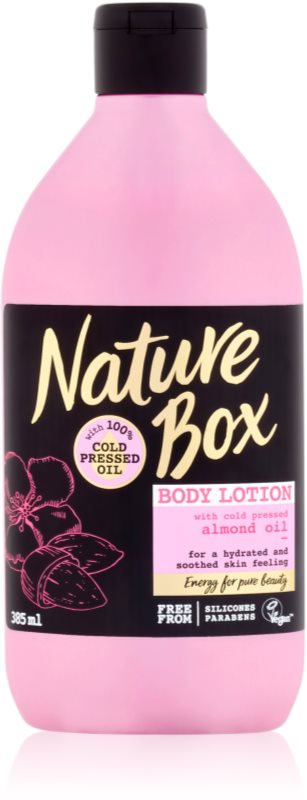 Nature Box Almond зволожуюче молочко для тіла для чутливої шкіри