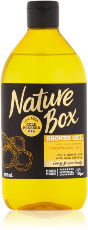 Nature Box Macadamia nežni gel za prhanje