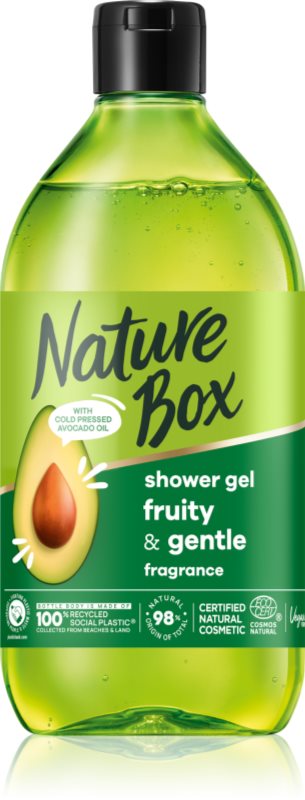 Nature Box Avocado заспокійливий гель для душу