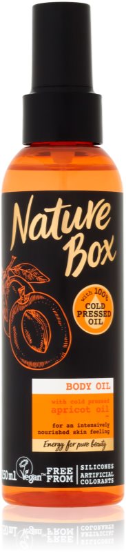 Nature Box Apricot ulei de corp intens hrănitor