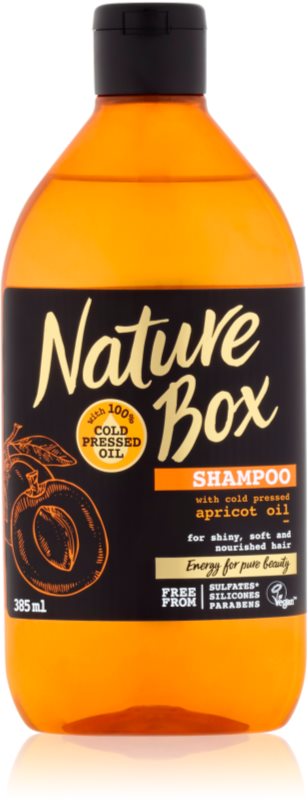 Nature Box Apricot Nourishing Shampoo for Shiny and Soft Hair