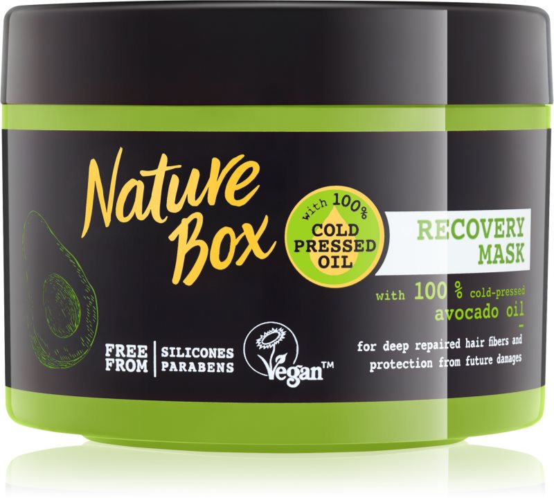 Nature Box Avocado intenzivna regeneracijska maska za poškodovane lase