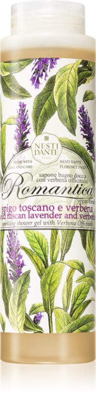 Nesti Dante Romantica Wild Tuscan Lavender and Verbena jemný sprchový gel