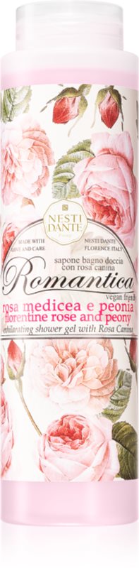 Nesti Dante Romantica Florentine Rose and Peony sprchový gél a pena do kúpeľa
