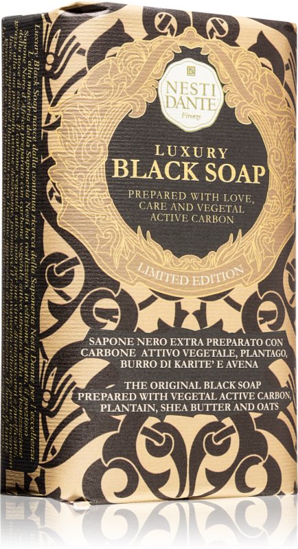 Nesti Dante Luxury Black Soap črno milo
