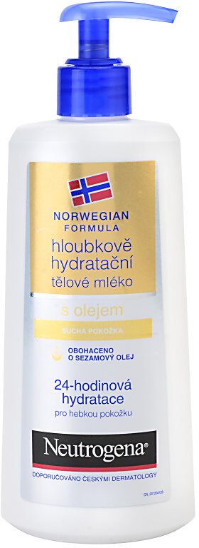 Neutrogena Norwegian Formula® Deep Moisture lotiune de corp intens hidratanta cu ulei