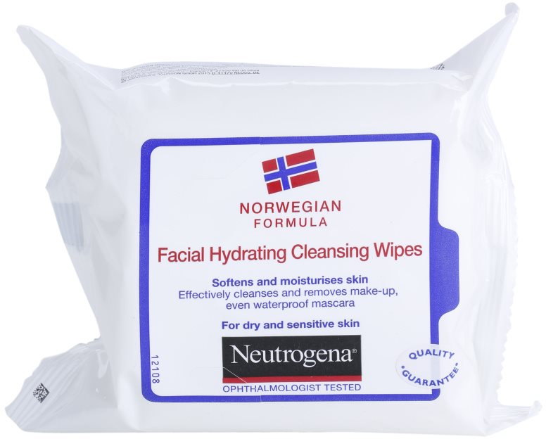 Neutrogena Face Care Reinigungstücher für trockene bis empfindliche Haut
