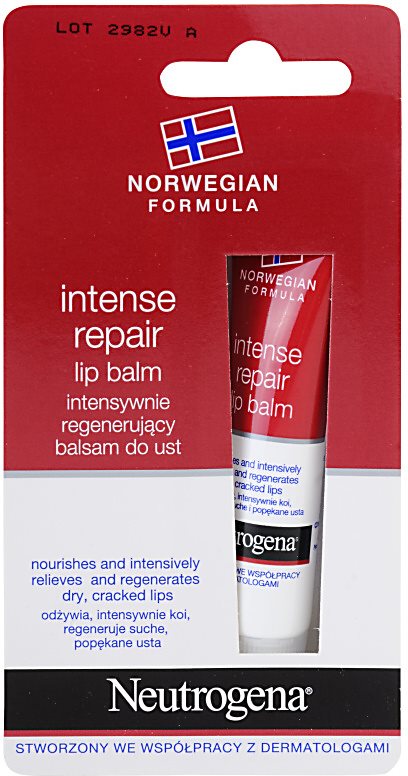 Neutrogena Norwegian Formula® Intense Repair balsam de buze reparator