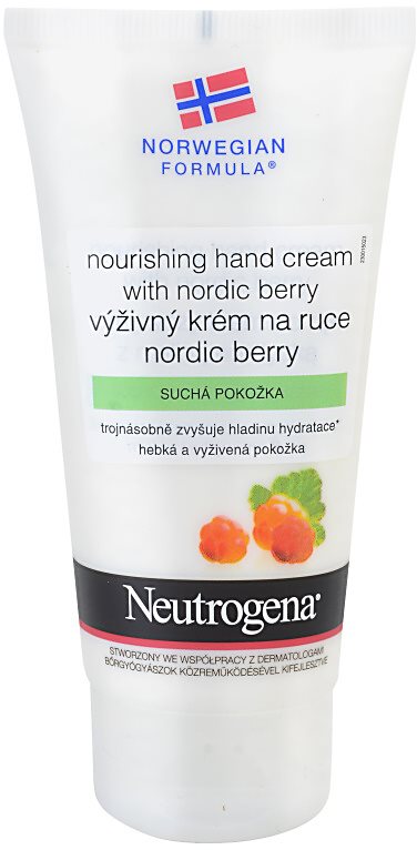 Neutrogena Norwegian Formula® Nordic Berry crema nutritiva de maini