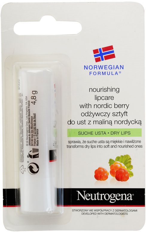 Neutrogena Norwegian Formula® Nordic Berry balzam za ustnice