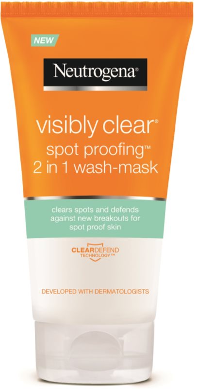 Neutrogena Visibly Clear Spot Proofing čisticí emulze a maska 2 v 1