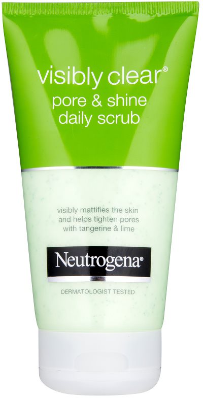 Neutrogena Visibly Clear Pore & Shine pleťový peeling pro každodenní použití