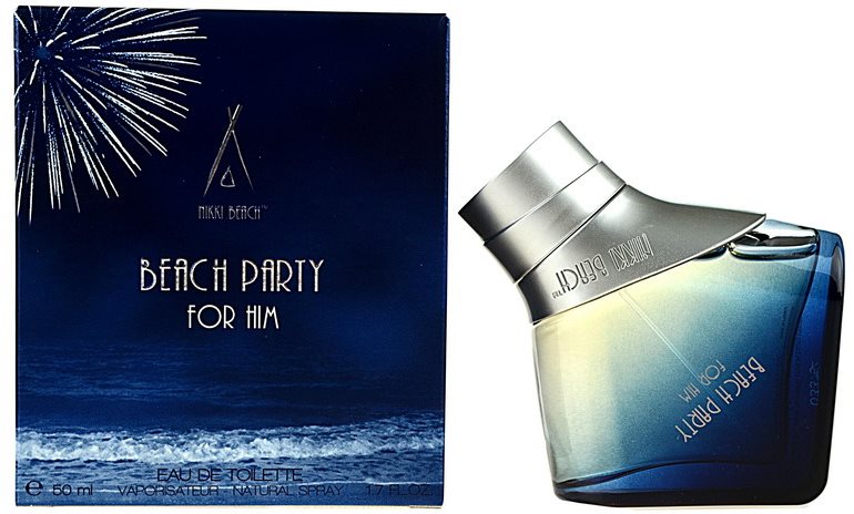 Nikki Beach Beach Party for Him Eau de Toilette voor Mannen 50 ml