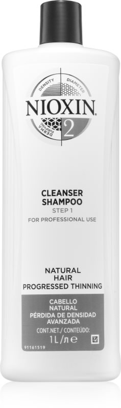 Nioxin System 2 čisticí šampon pro jemné až normální vlasy