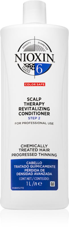 Nioxin System 6 Revitalizing Conditioner For Chemically Treated Hair