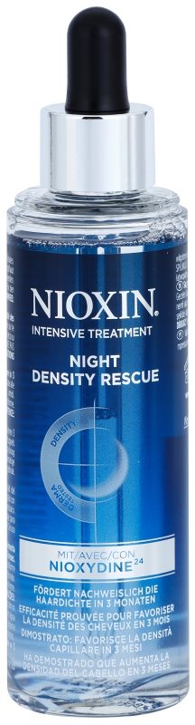 Nioxin Intensive Treatment tratamiento de noche para la pérdida de densidad del cabello