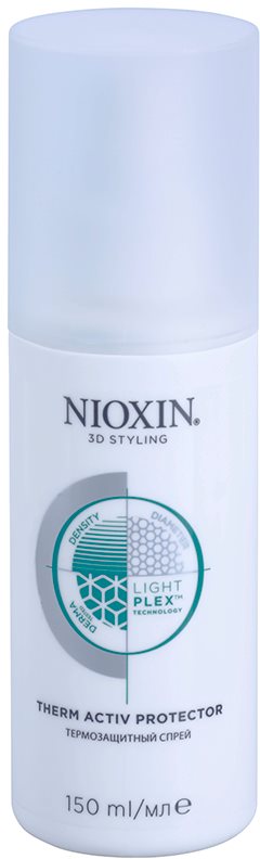 Nioxin 3D Styling Light Plex Thermoactive Spray To Treat Hair Brittleness