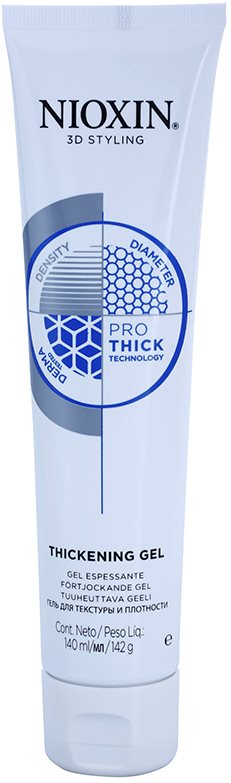Nioxin 3D Styling Pro Thick Haargel für Fixation und Form
