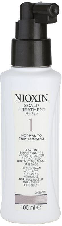 Nioxin System 1 tratamiento para cuero cabelludo redensificante para cabello fino