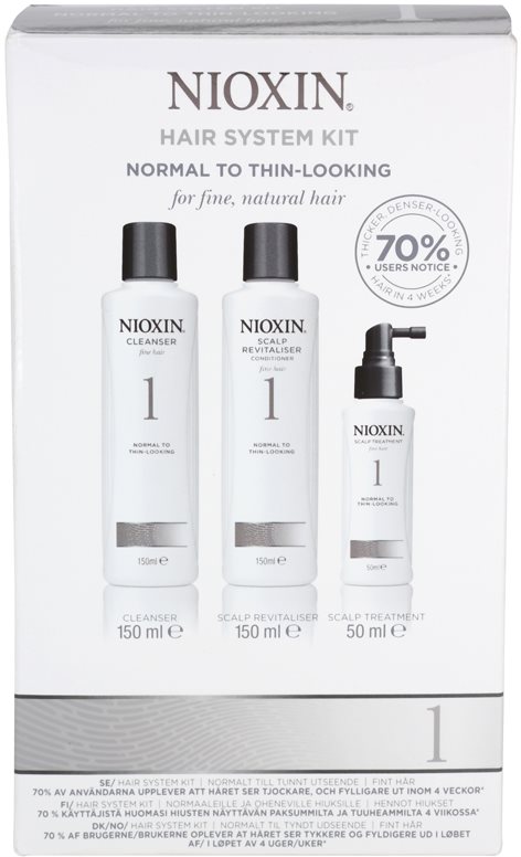 Nioxin System 1 lote cosmético I.