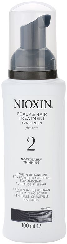 Nioxin System 2 ošetření pokožky pro výrazné řídnutí jemných přírodních vlasů