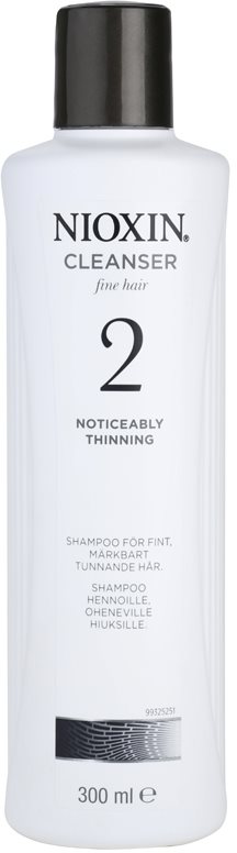 Nioxin System 2 champú para pérdida excesiva de cabello fino