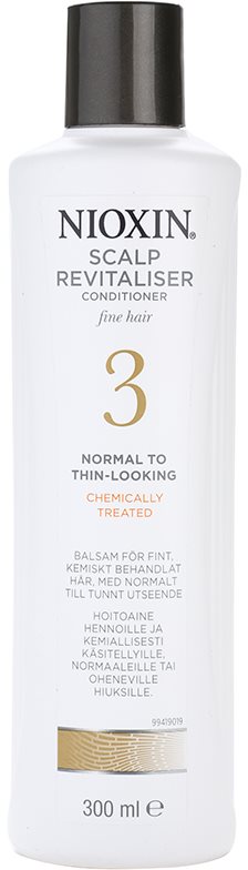 Nioxin System 3 balsam light pentru par de la normal la foarte fin tratat chimic