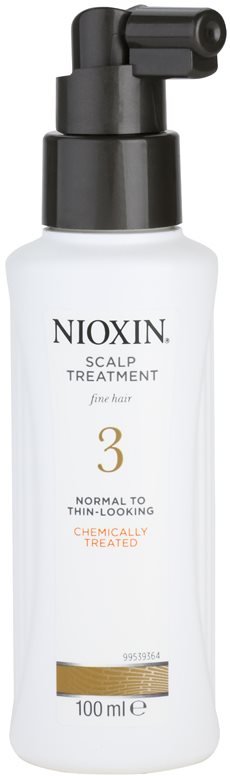 Nioxin System 3 ošetření pokožky pro počáteční mírné řídnutí jemných chemicky ošetřených vlasů