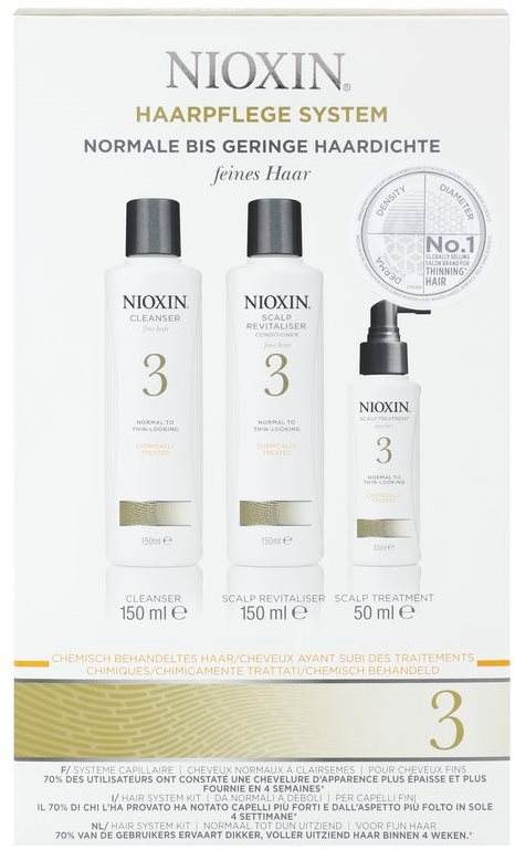 Nioxin System 3 lote cosmético I.