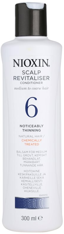 Nioxin System 6 condicionador leve para rarefação marcante de cabelo normal a forte, natural e quimicamente tratado
